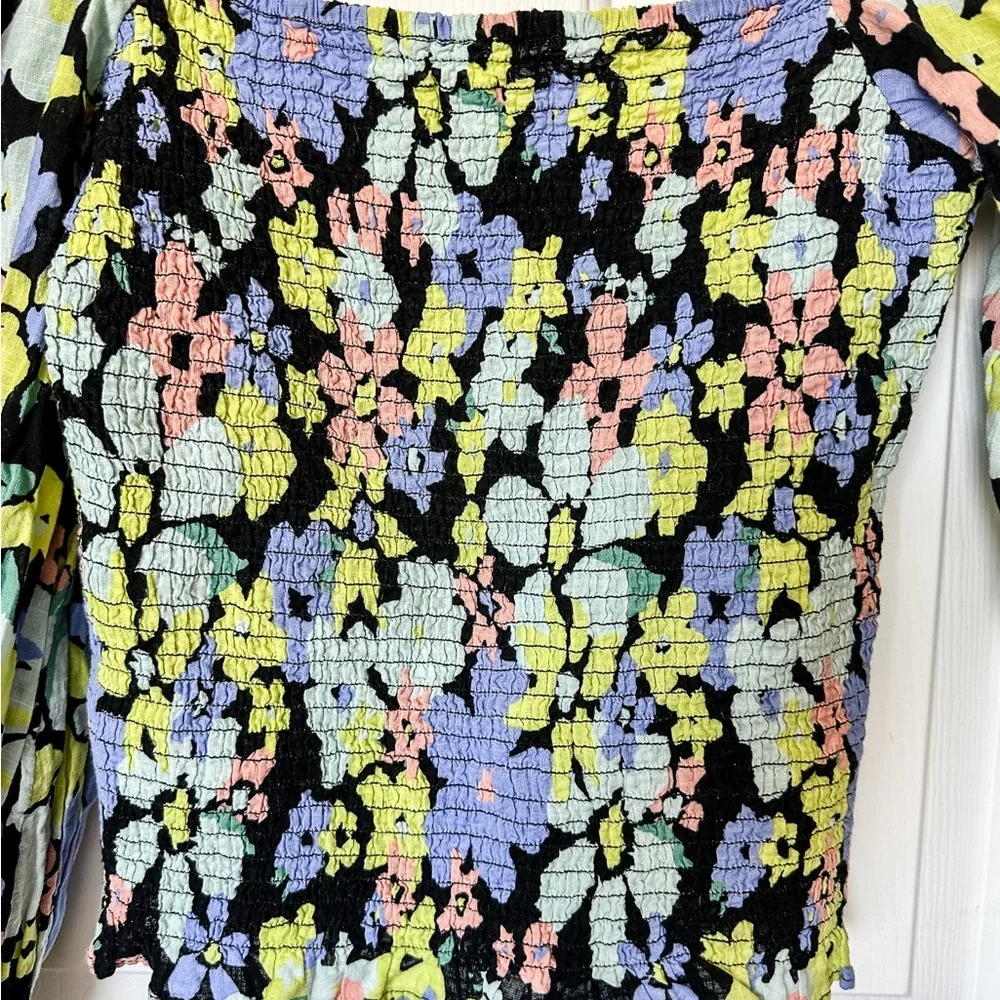 FREE PEOPLE Ariana Printed Crop Top - Size Medium